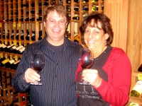 Gary Pam w wine2 Weird Science